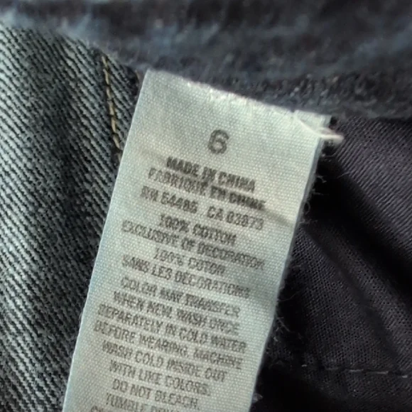 American Eagle Dark Blue Jean Shorts - Picture 4 of 4